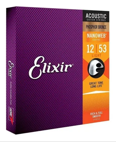 Encordoamento Violão Elixir Phosphor Bronze