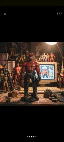 Boneco Colecionável Hellboy - Resina - Novo