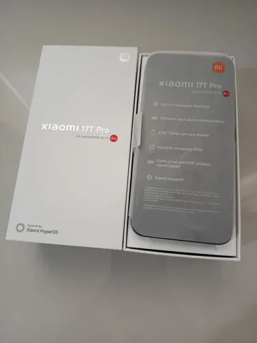 Xiaomi 17T Pro 12gb / 512gb Novo