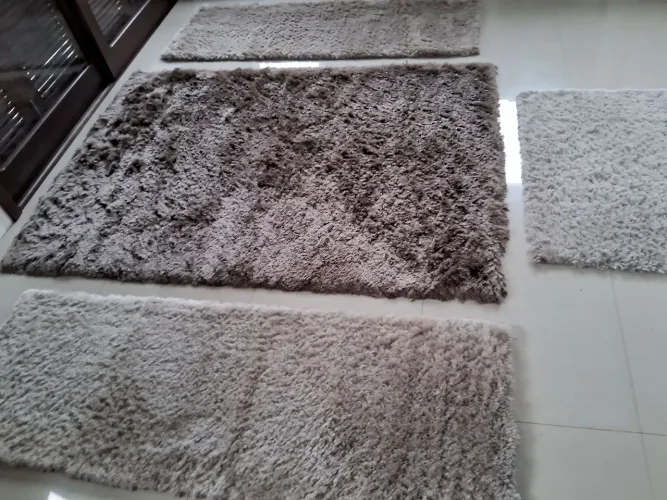 Conjunto de tapetes sala e quarto
