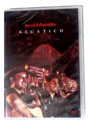 DVD ISRAEL e RODOLFO - ACÚSTICO 2018 Br - L A C R A D O