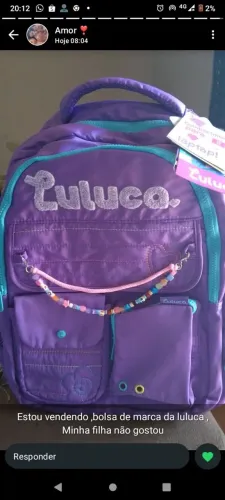 Bolsa ,da marca Luluca pra vender