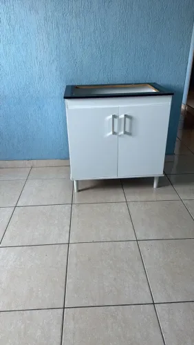 Armário de Cozinha com Fogão Cooktop - R$ 500 (Negociável)