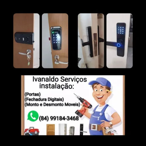 Instalações de fechadura digitais