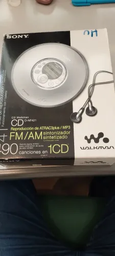 Diskman Sony na caixa - Raridade item de colecionador