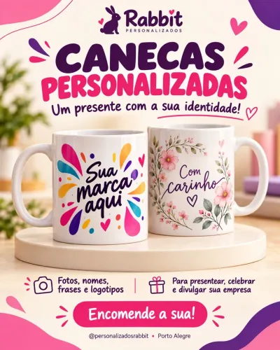 Canecas personalizadas