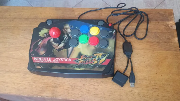 Controle Arcade - Street Fighter