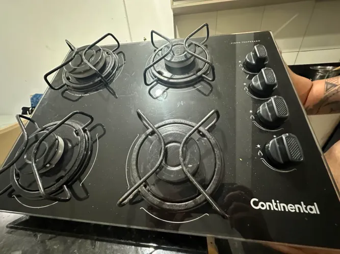 FOGÃO COOKTOP 4 BOCAS