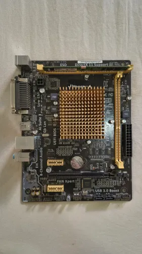 Duas Placa mãe Asus J1800M-A processador celeron dual core