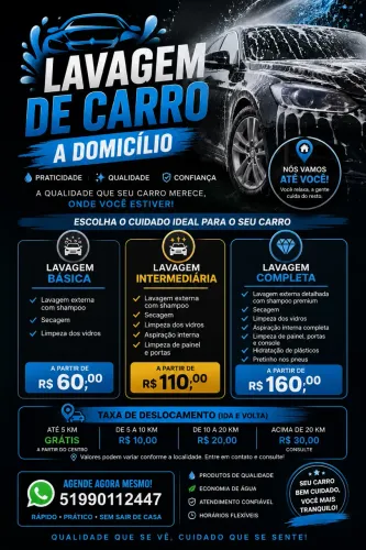 Lavagem automotiva 