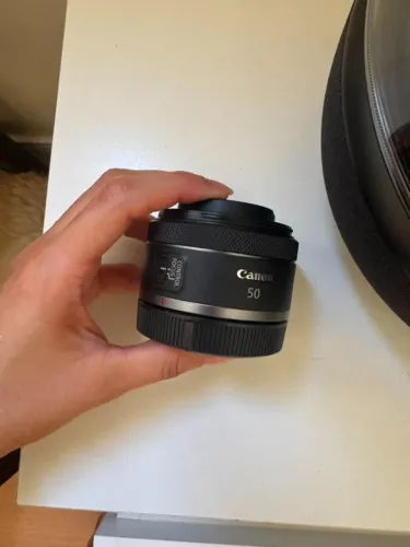 Lente Canon RF 50mm f/1.8 STM ? Estado de Nova!