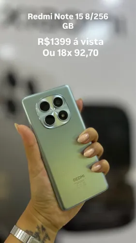 Note 15 8/ 256 GB LANÇAMENTO