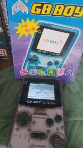 GB Boy colour+mega man 2 original