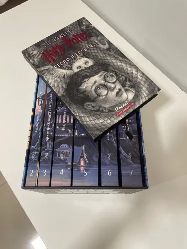 Box de livros saga completa Harry Potter