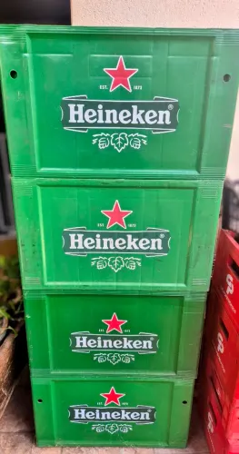 Caixas Verdes Heineken 600 ml