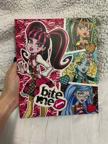 Mini fichário Monster High