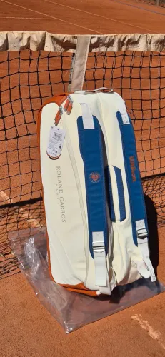 Raqueteira Roland Garros 9X