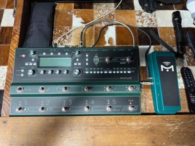 Pedaleira Kemper + Pedal Original