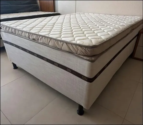 Cama Box Casal Malu Charm 138x188x69- Nova e embalado