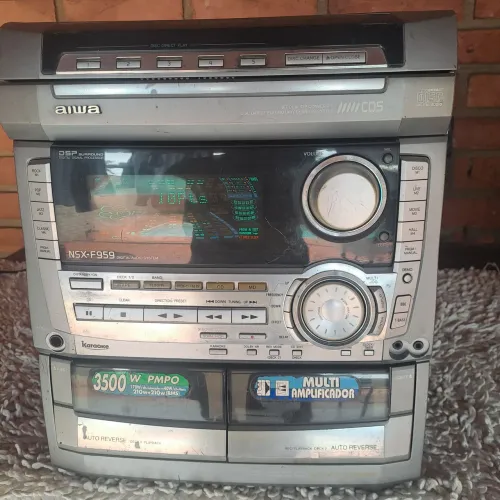 Central do aparelho aiwa nsx959