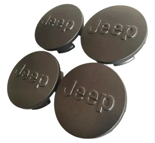 KIT 4 Calotinhas Central Roda Jeep Renegade, Compass, Commander