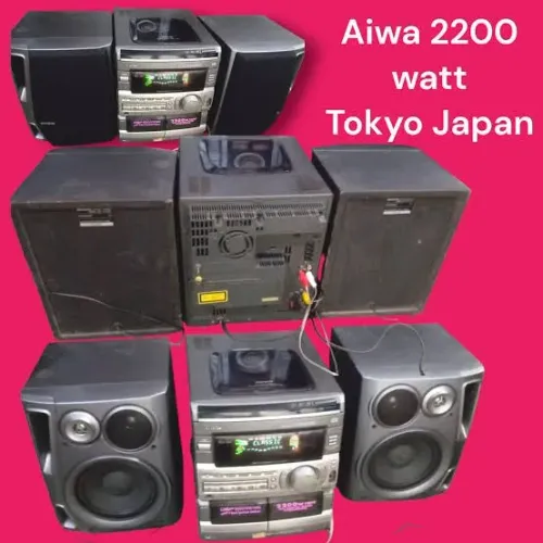 Mini System Aiwa Nsx594 zerado