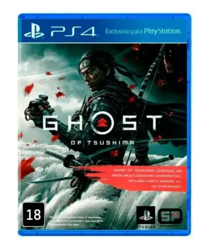 GHOST of Tsushima - mídia física- ps4/ps5
