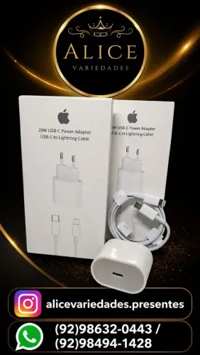 Carregador de iPhone C lightning