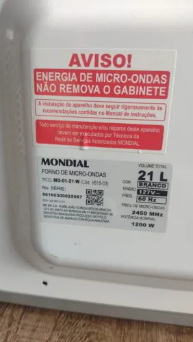 Vendo micro-ondas 