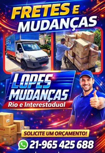 Fretes Frete mudança Mudanças ajudantes e montagem caminhão médio e grande