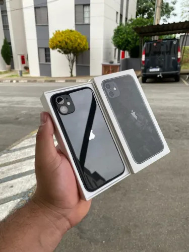 iPhone 11 64GB Preto | Tela Nova | Face ID OK | Original + Caixa e Carregador