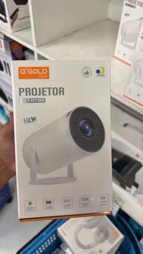 Projetor Portátil A'gold Pgt-hy320 4k Suporte