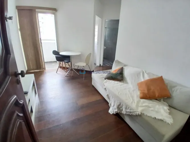 Locação Apartamento Consolação mobiliado | 1 Quarto | 1 Vaga.