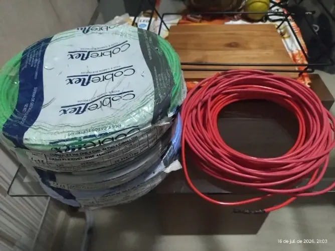 Fios de energia