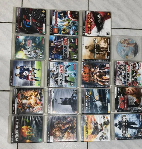 Lote de jogos PS3 ( 19 jogos)