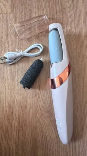 Lixa de Pé Elétrica Recarregável À Prova D'água - Remove Calos e Pele Seca