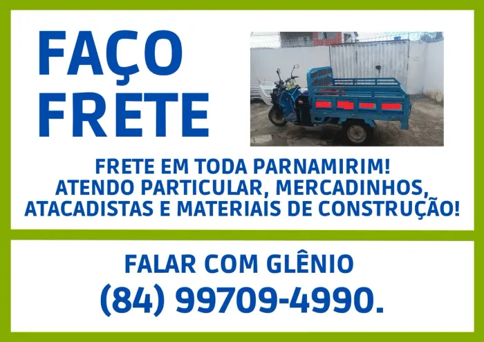 FAÇO FRETES!