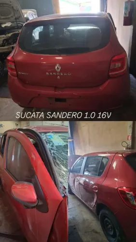 Sucata Renault sandero para retirada de peças