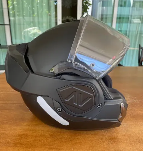 Capacete Ls2 Advant Black Noir Tamanho 60
