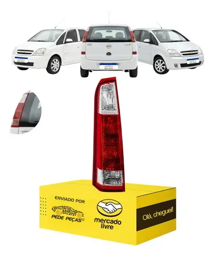 Lanterna Sinaleira Gm Meriva 2002 2003 2004 2005 A 2008 Le Esquerdo/motorista Cristal