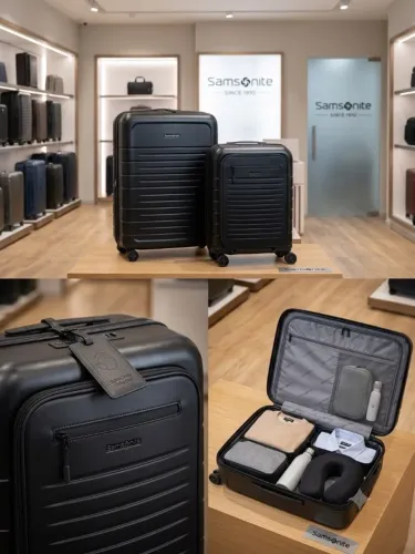 Conjunto de Mala de Viajem Samsonite