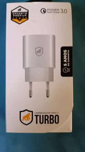 Carregador Turbo 25W cabo reforçado 
