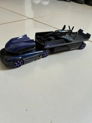 Hot Wheels Caminhão Plataforma com Avião Original Mattel