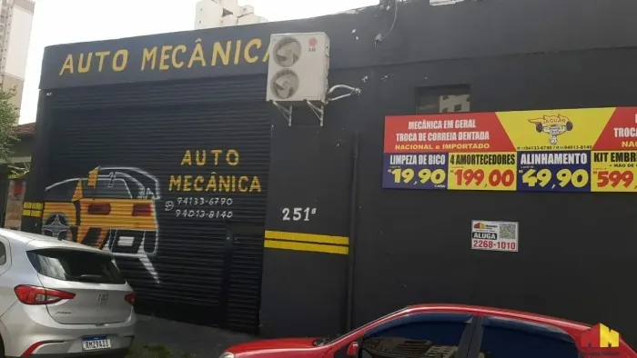 Salão pronto para mecânica, com 72 m² - Anália Franco