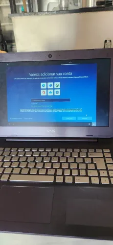 Notebook VAIO Core I3 Memoria 4GB