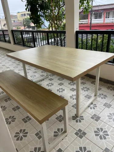 Mesa de Jantar Industrial