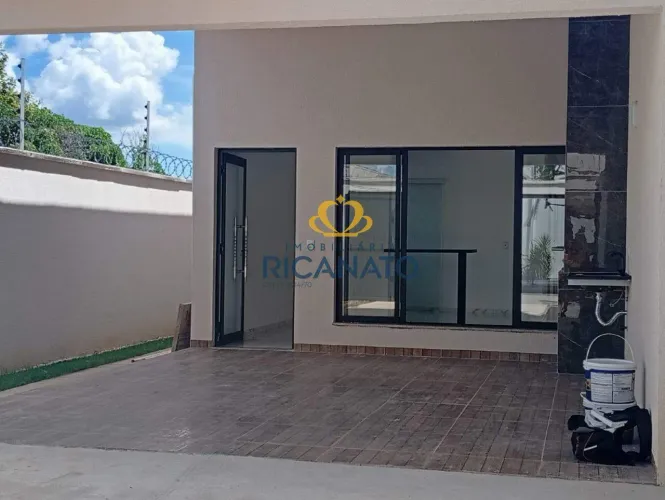 CASA NOVA À VENDA NO SETOR SANTA FÉ 2 COM 3 QUARTOS E 1 SUÍTE