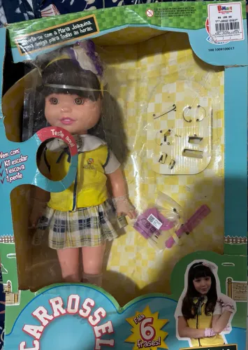 Boneca Maria Joaquina Carrossel