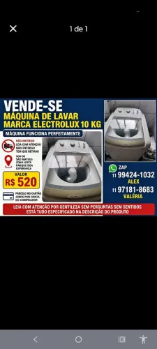 Máquina de lavar