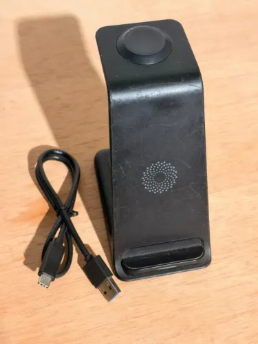 Carregador Sem Fio Magnético 3 Em 1